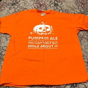 Orange Pumpkin Ale Graphic T-Shirt